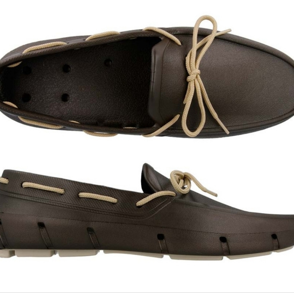 Brown & Vanilla Deck Shoe